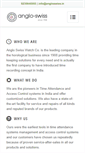 Mobile Screenshot of angloswiss.co.in